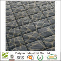 100% Polyester Ultrasonic Quilting Linen Like Fabric for Sofa